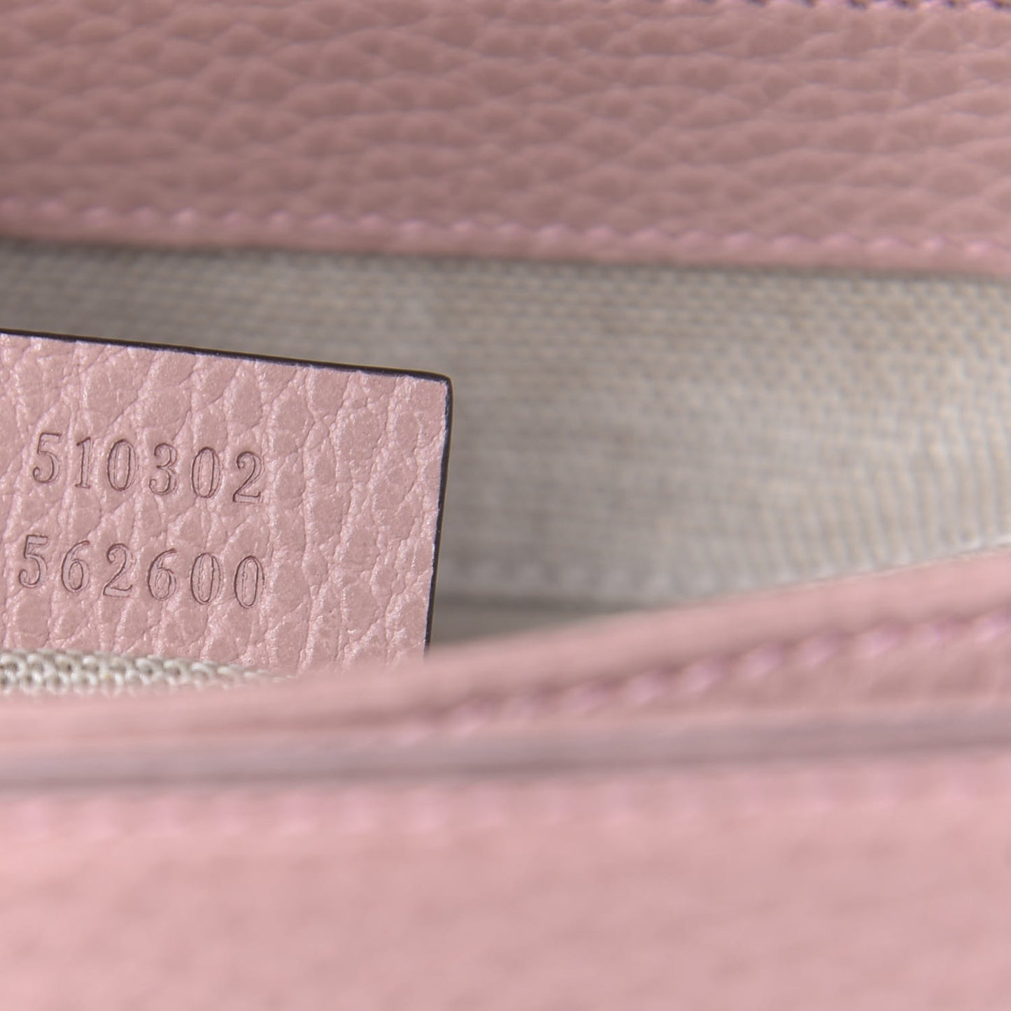 Dollar Calfskin Interlocking G Top Handle Shoulder Bag Soft Pink