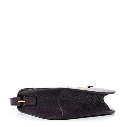 Tom Ford Calfskin Small T Clasp Tara Crossbody Bag Purple 3 of 4