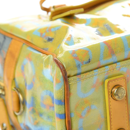Louis Vuitton Monogram Pulp Defile Weekender PM Yellow 9 of 21