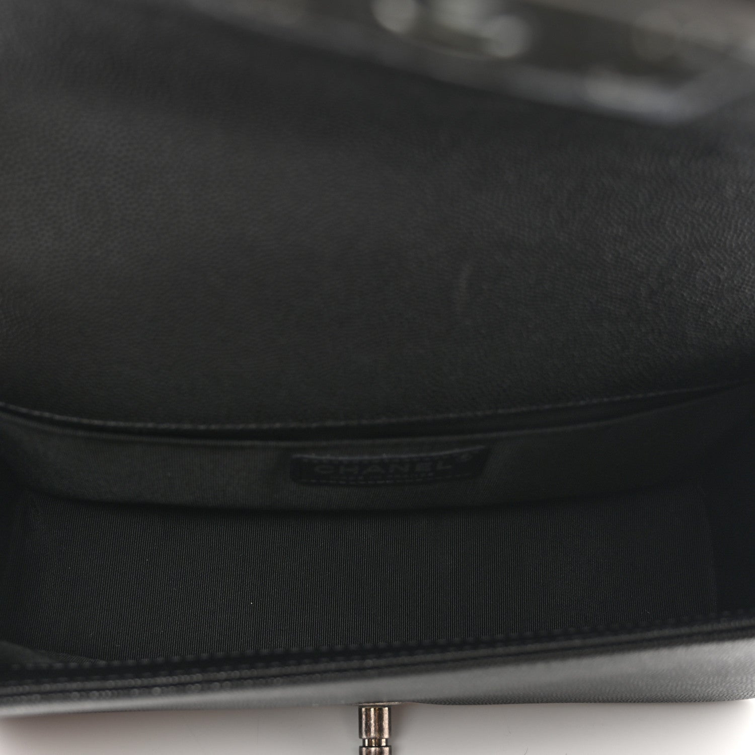Chanel Caviar Quilted Medium Boy Flap Black 5 of 10