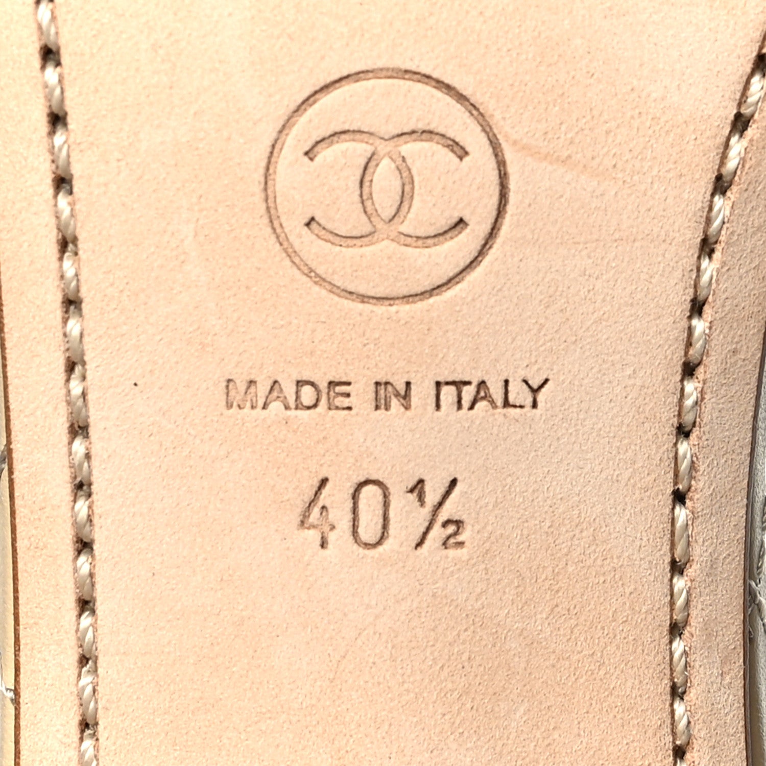 Chanel Raffia Cork Camellia Sandal 40.5 Blue 7 of 9