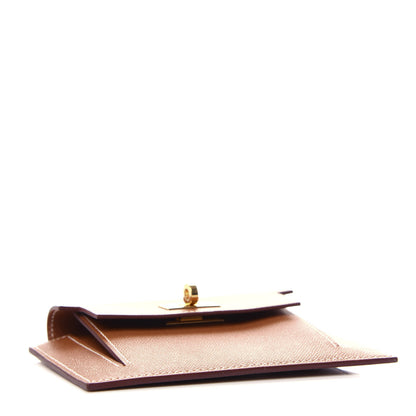 Hermes Epsom Kelly Pocket Compact Wallet Gold 4 of 7