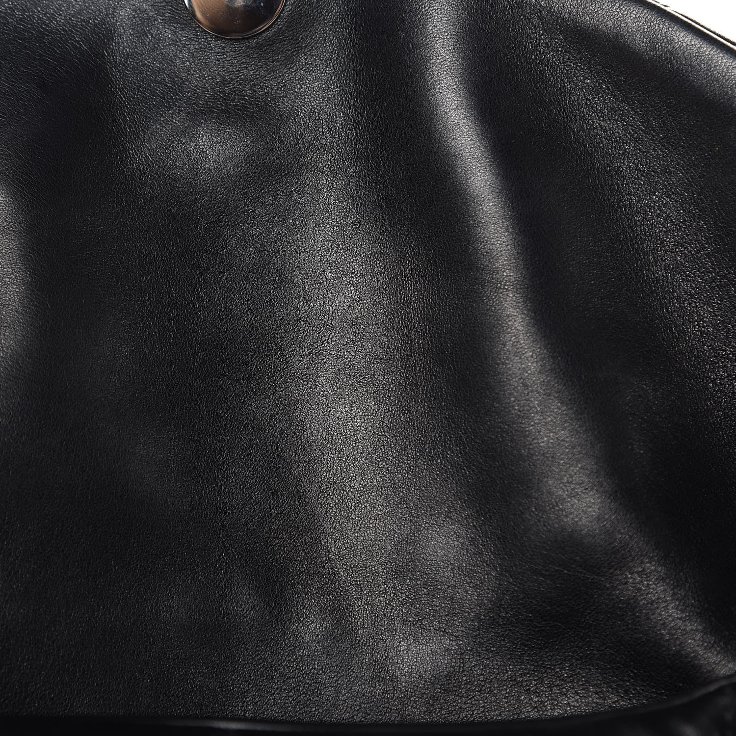 Saint Laurent Lambskin Quilted Medium Loulou Puffer Monogram Chain Satchel Black 16 of 17