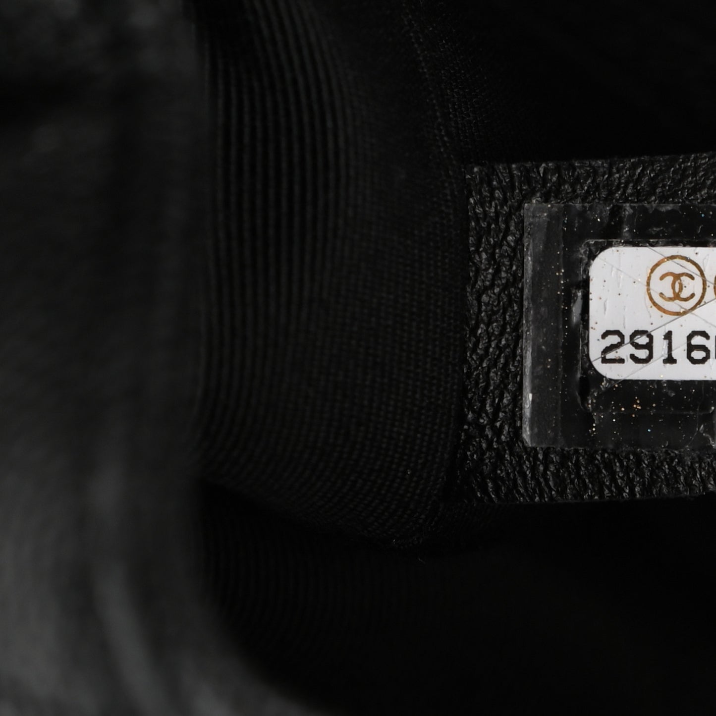 Caviar Quilted Backpack Bag Black