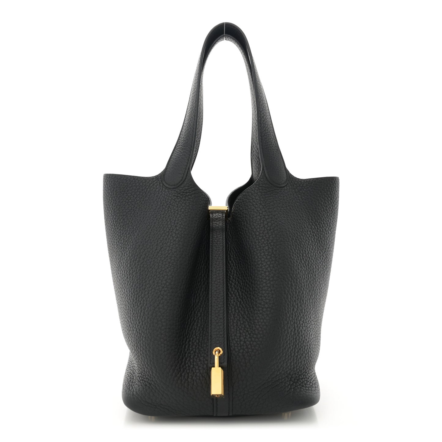 Taurillon Clemence Picotin Lock 22 MM Black