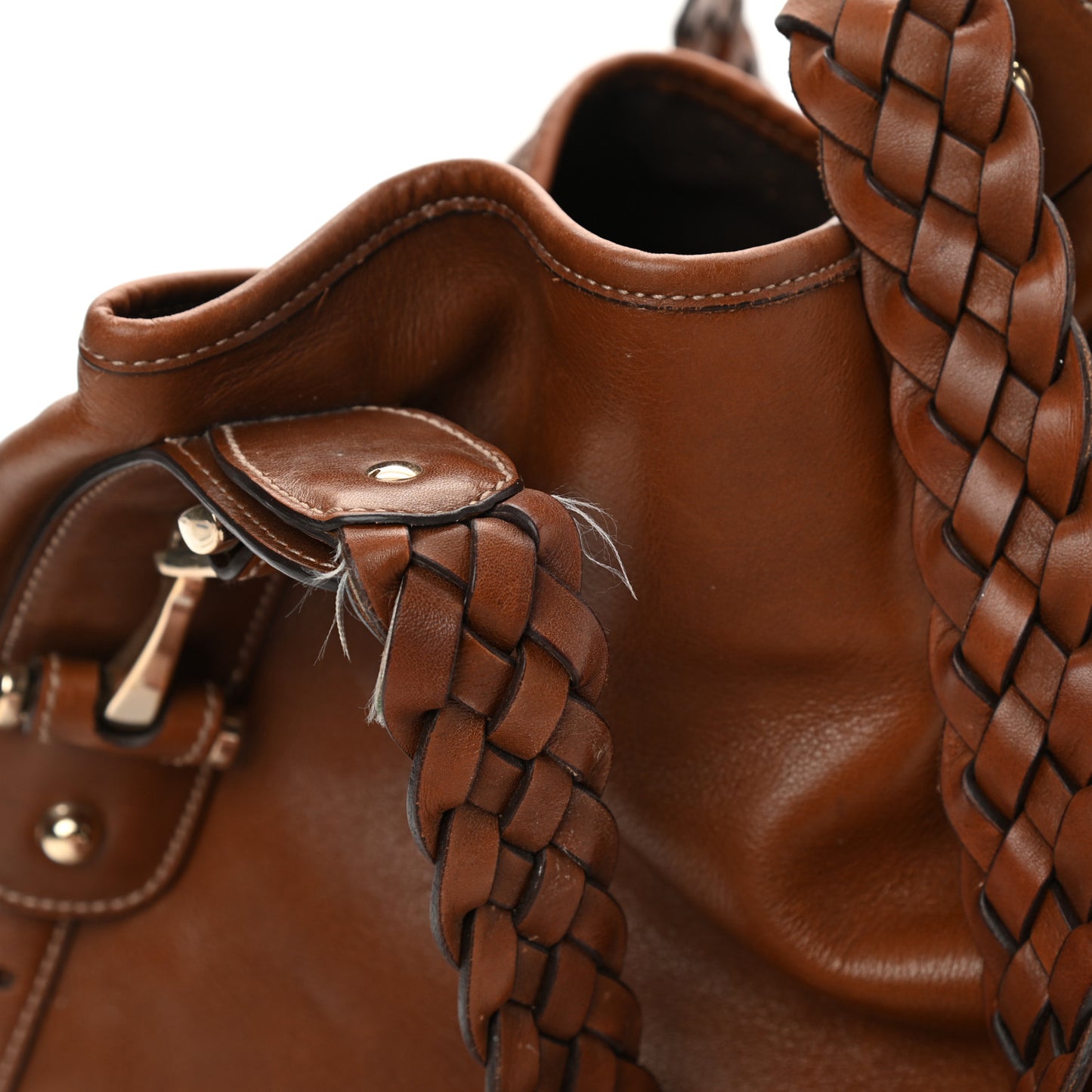 Calfskin Medium Pelham Shoulder Bag Brown