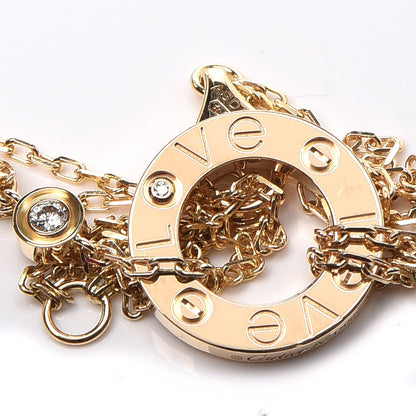 Cartier 18K Yellow Gold Diamond LOVE Bracelet 5 of 7