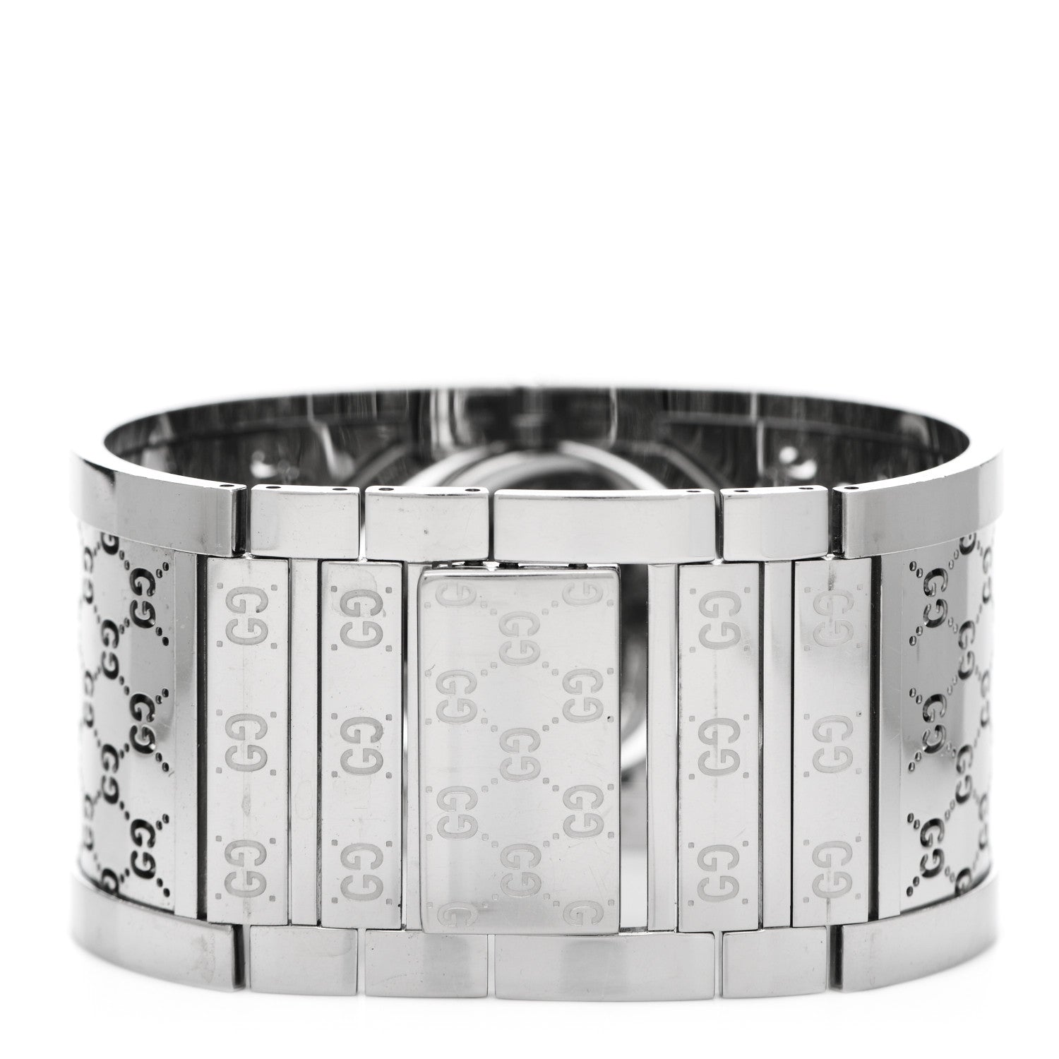 Gucci Stainless Steel 33mm Twirl Quartz Watch Brown 3 of 4