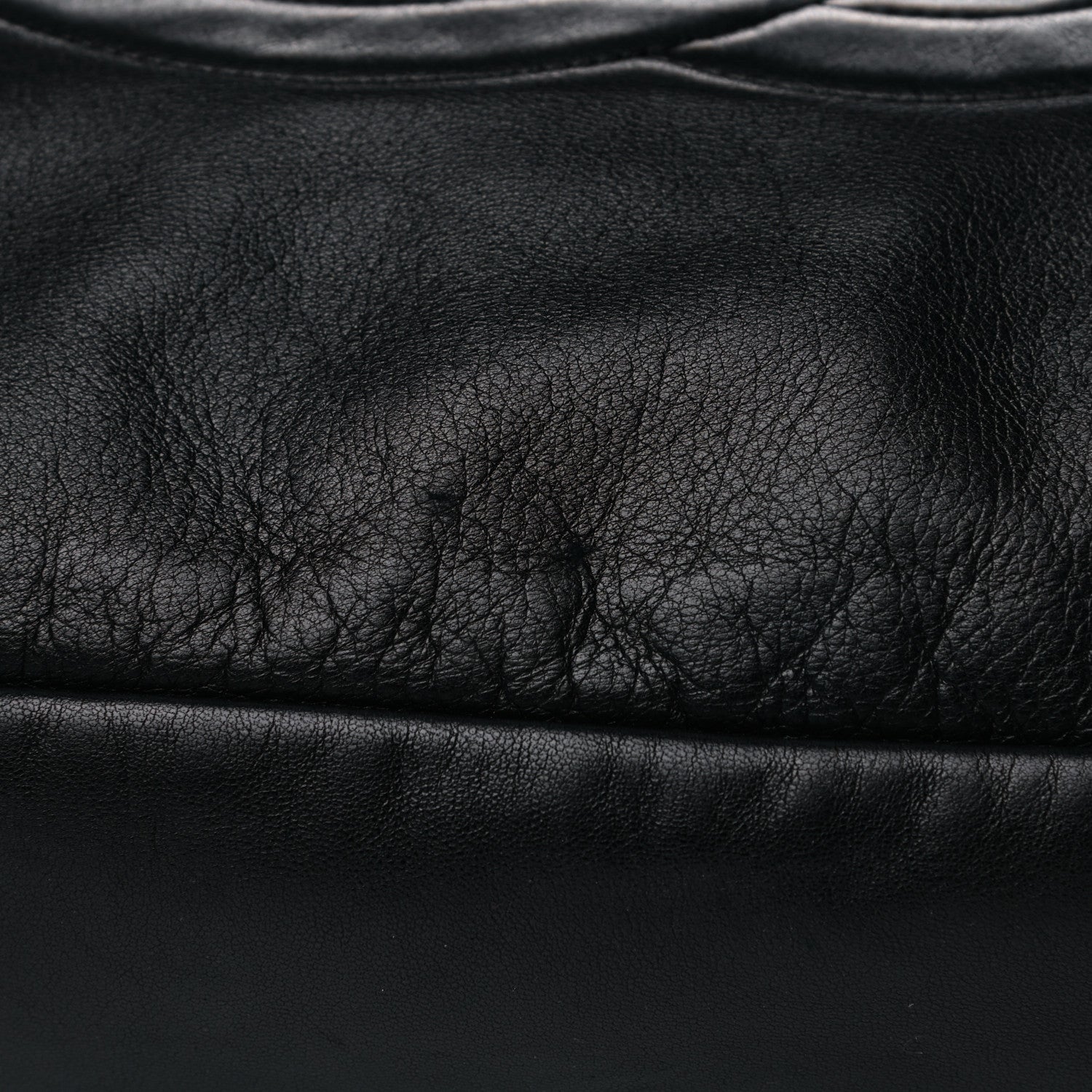 Chanel Lambskin Large Soft and Chain Hobo Black 9 of 12