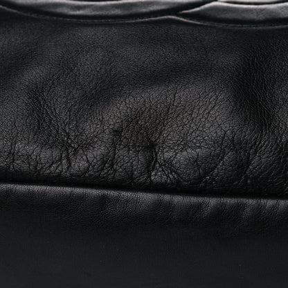 Chanel Lambskin Large Soft and Chain Hobo Black 9 of 12