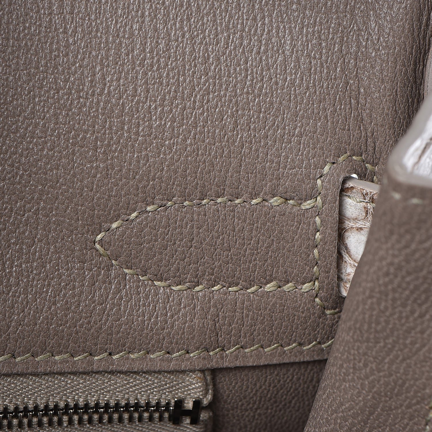 Hermes Matte Niloticus Crocodile Himalaya Birkin 30 Blanc 14 of 49