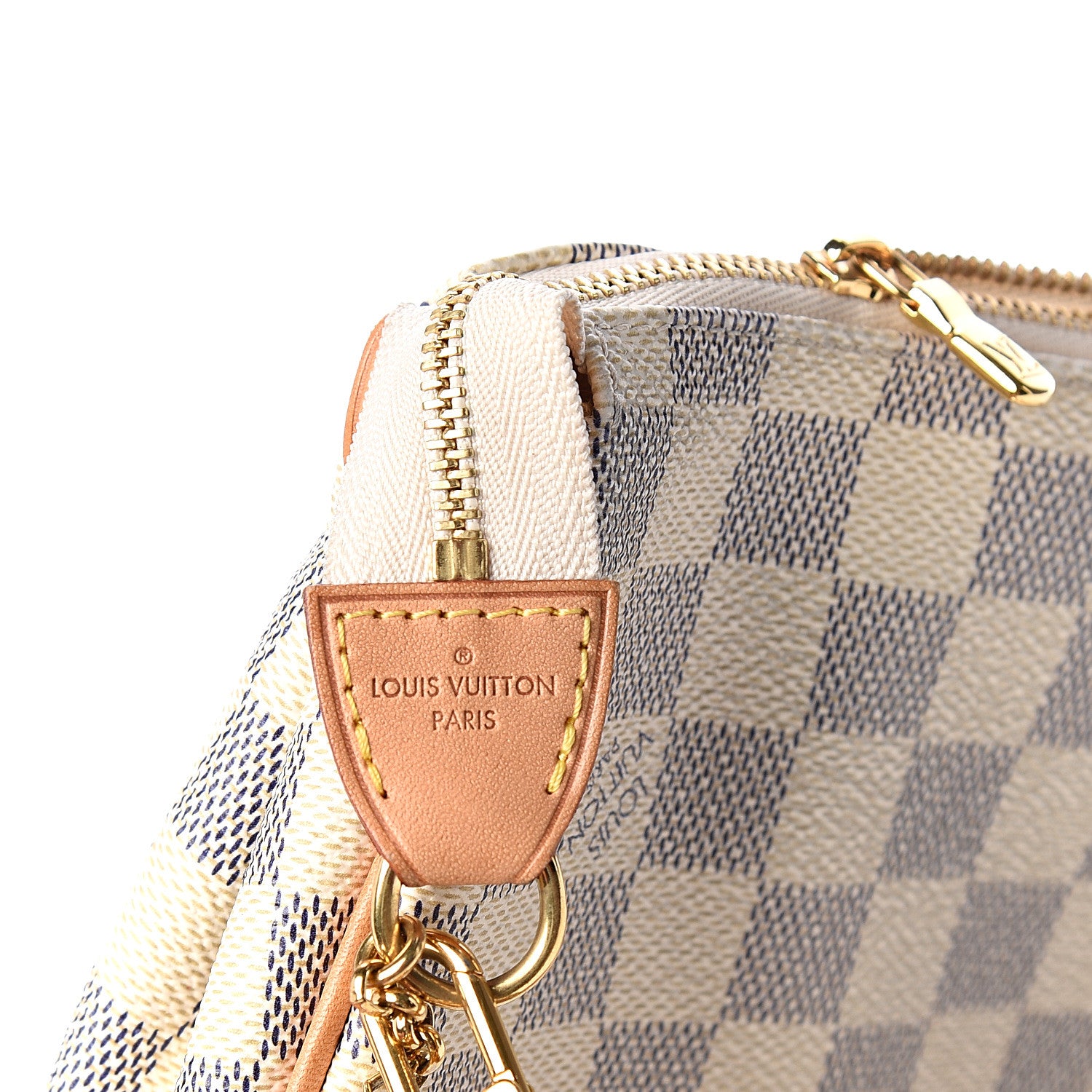 Louis Vuitton Damier Azur Eva Clutch 6 of 9