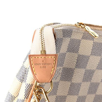 Louis Vuitton Damier Azur Eva Clutch 6 of 9