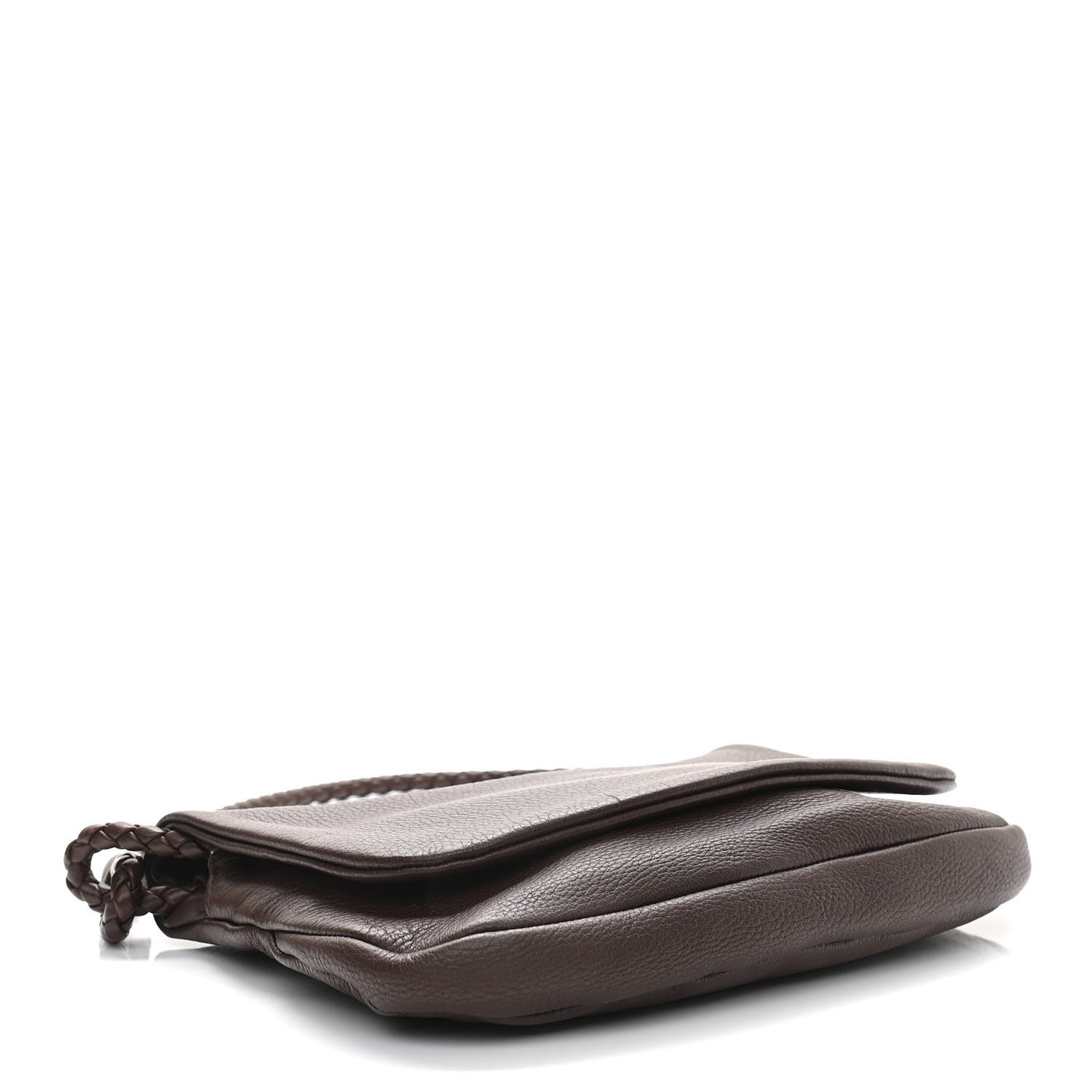 Cervo Flap Shoulder Bag Ebano