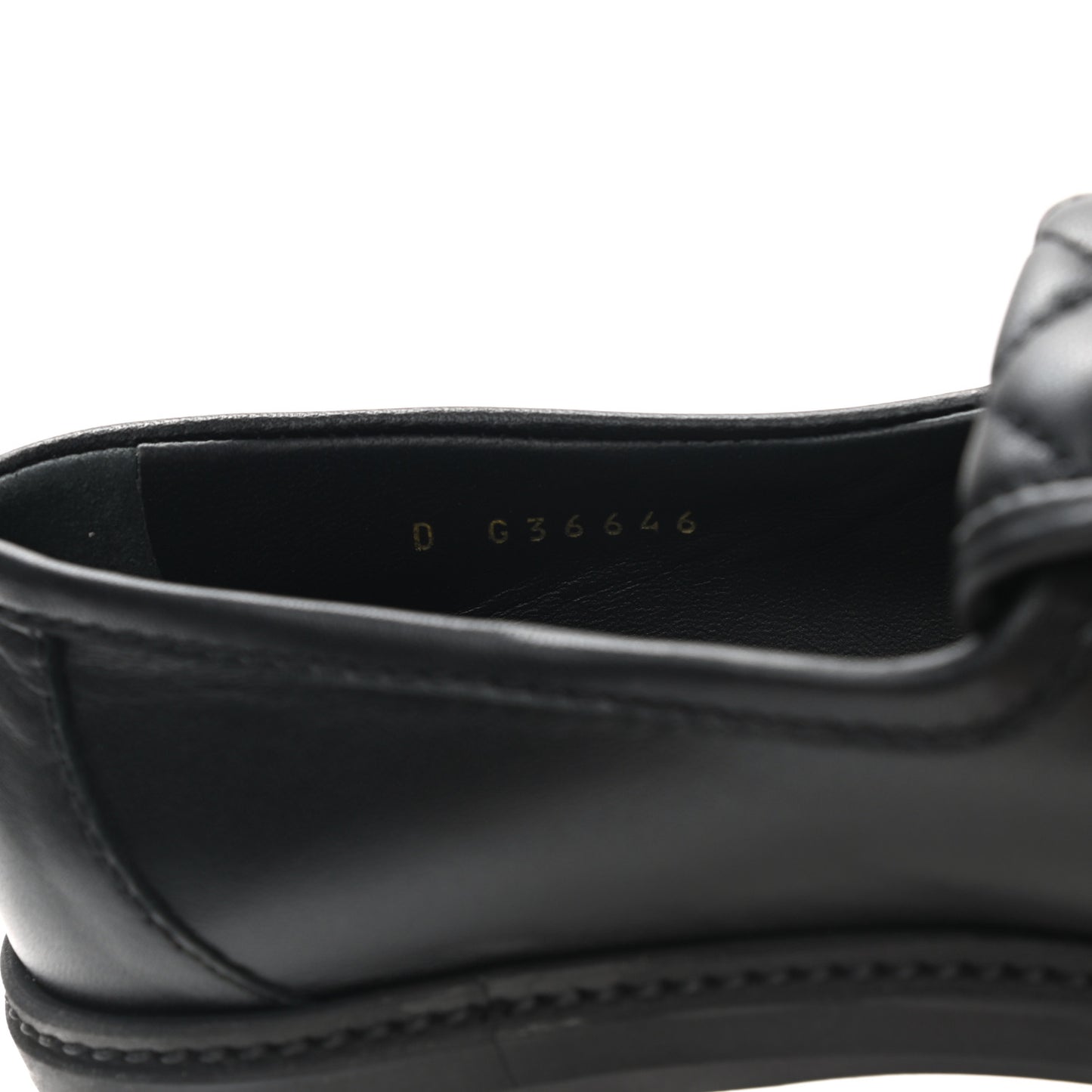 Lambskin Quilted CC Turnlock Loafers 38.5 Black