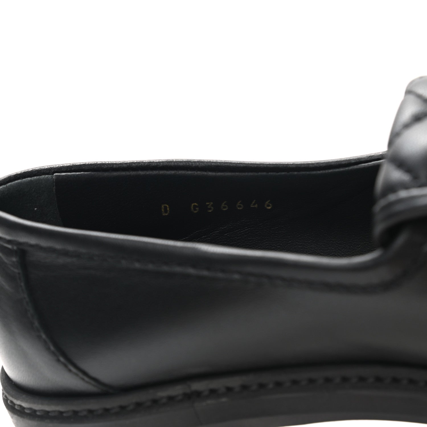 Chanel Lambskin Quilted CC Turnlock Loafers 38.5 Black 8 of 8