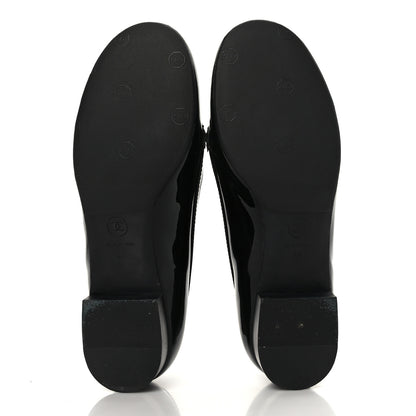 Chanel Patent Chain Loafers 39 Black 5 of 8