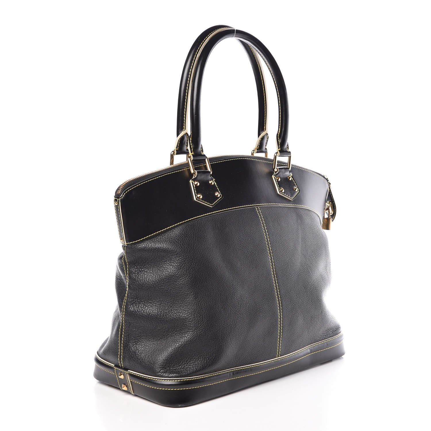 Louis Vuitton Suhali Lockit GM Black 3 of 13