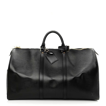 Louis Vuitton Epi Keepall 50 Black 1 of 13