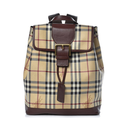Burberry Haymarket Check Backpack 1 of 10