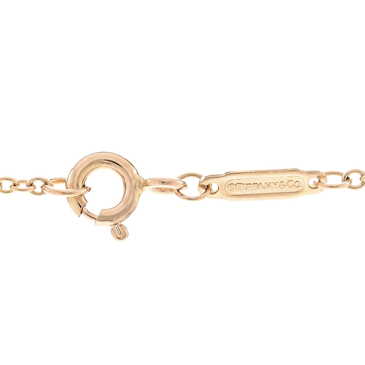 18K Rose Gold Knot Necklace