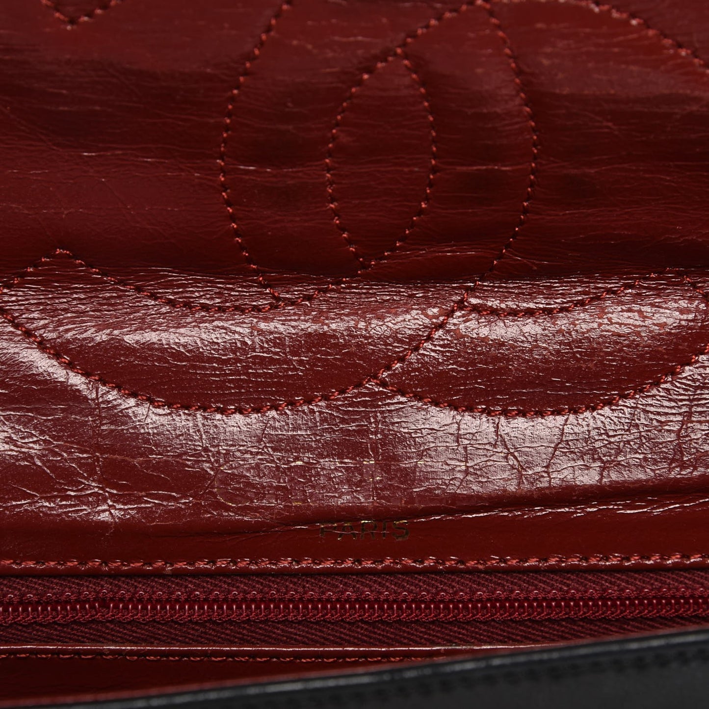 Lambskin Medium Double Flap Black