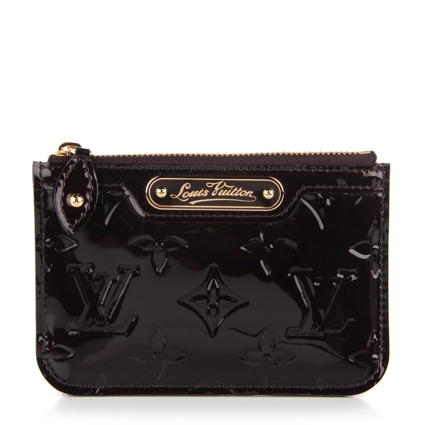 Vernis Key Pouch Amarante