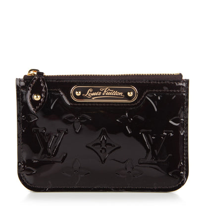 Louis Vuitton Vernis Key Pouch Amarante 1 of 7