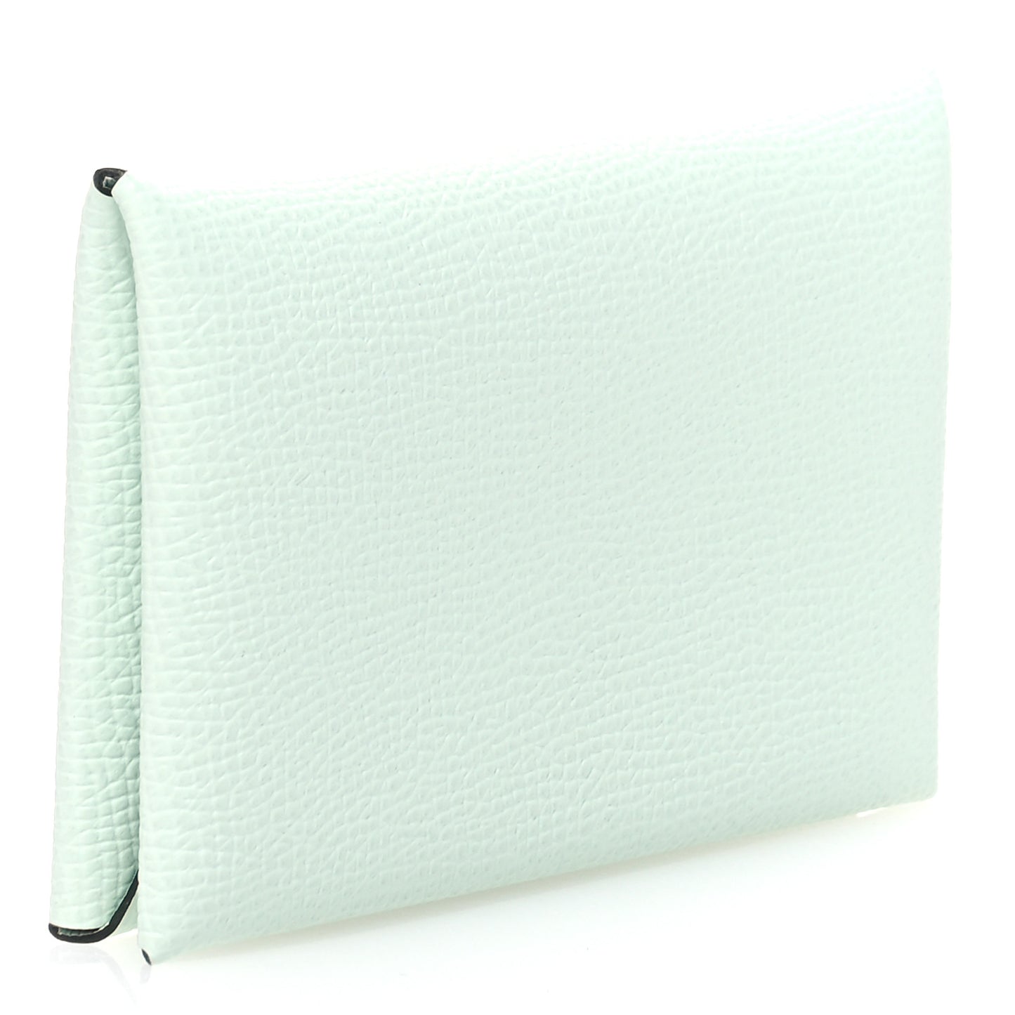 Epsom Calvi Card Case Vert Peppermint