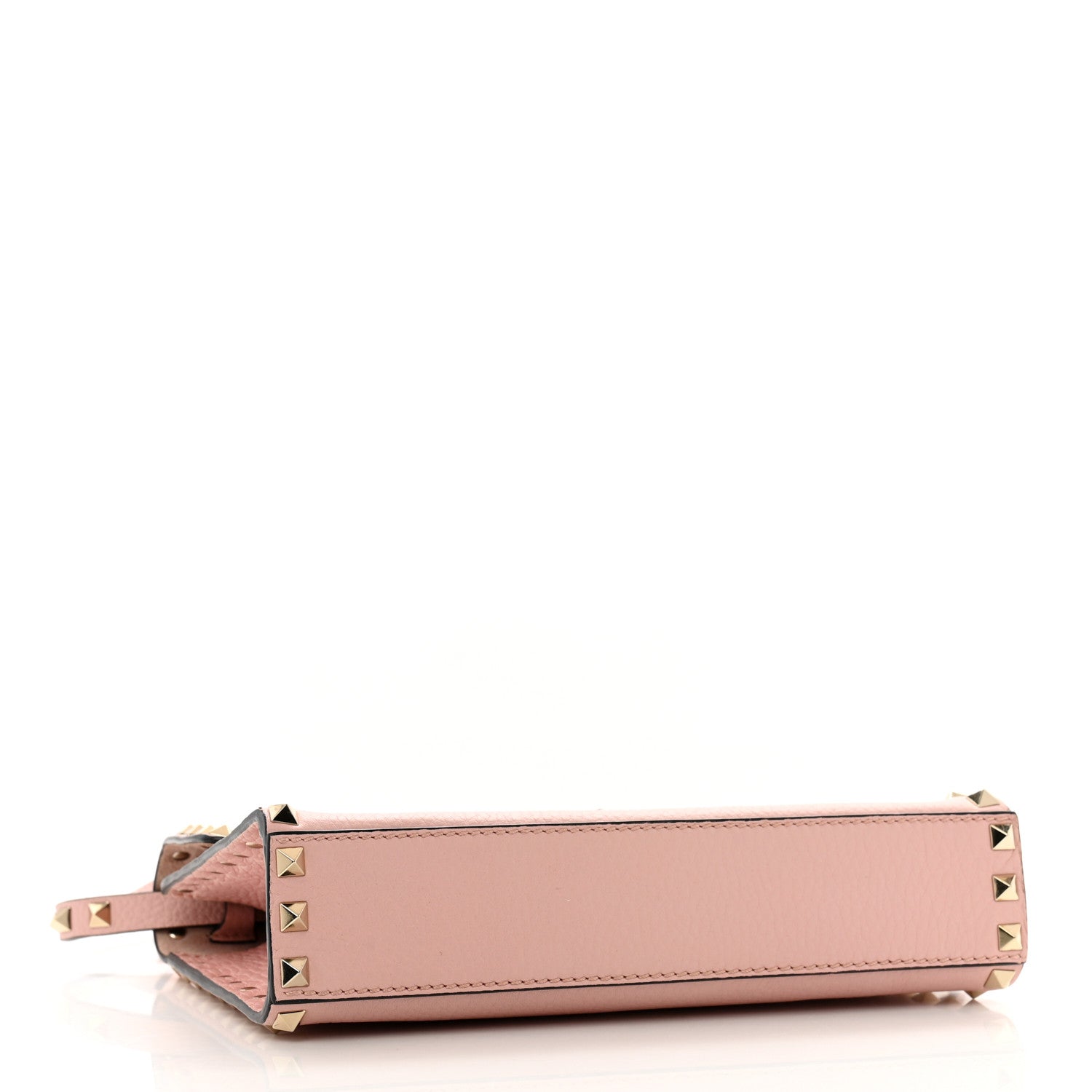 Valentino Garavani Pebbled Calfskin Medium Rockstud Flip Lock Crossbody Bag Loto 4 of 11