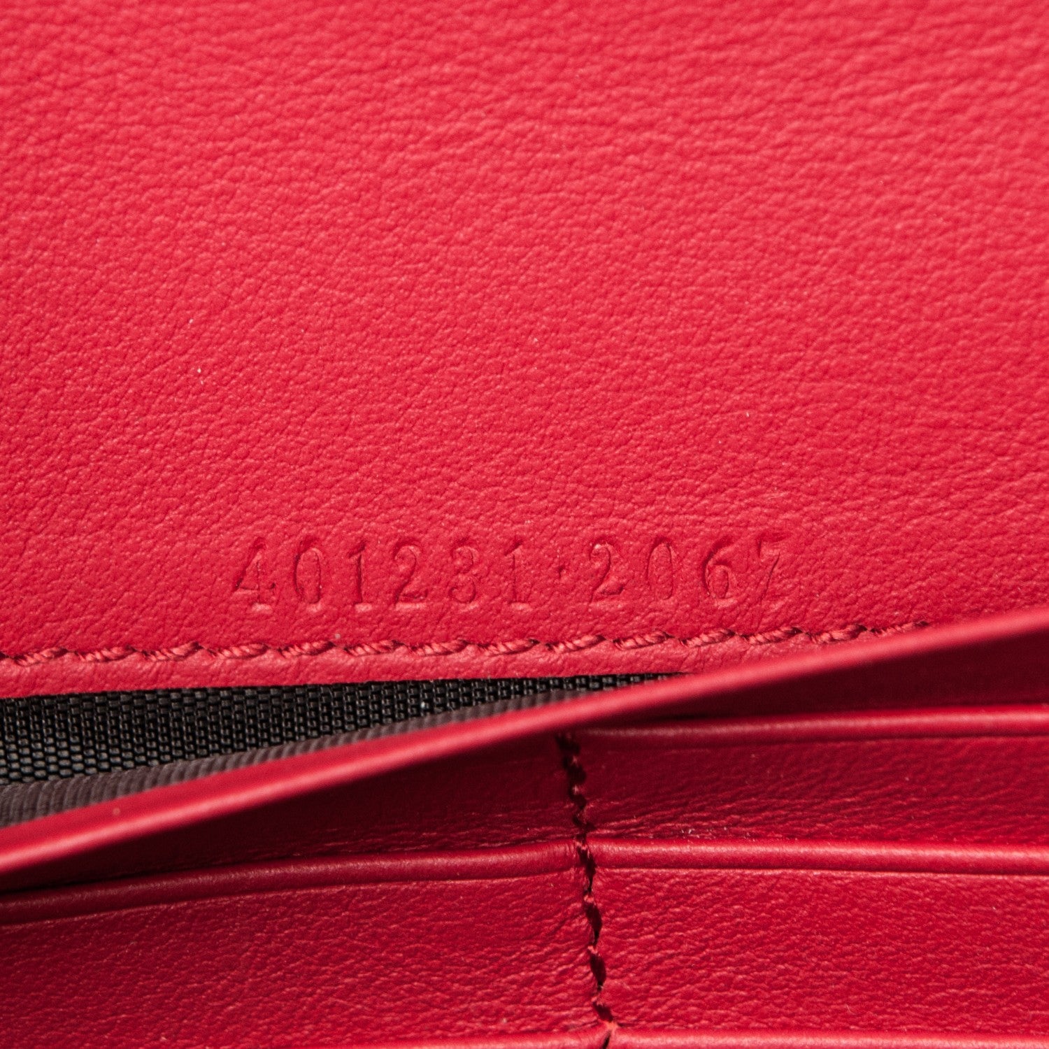 Gucci GG Supreme Monogram Mini Dionysus Chain Wallet Beige Vulcanic Red 7 of 7