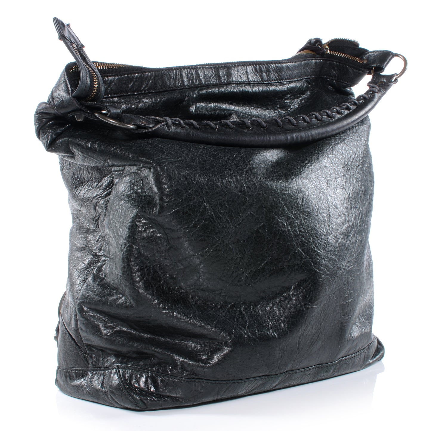 Agneau Day Hobo Black