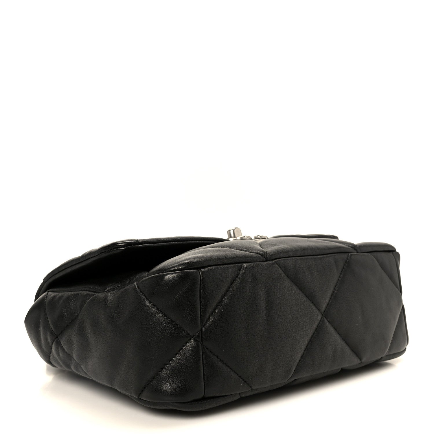 Chanel Lambskin Quilted Medium Chanel 19 Flap Black 4 of 10