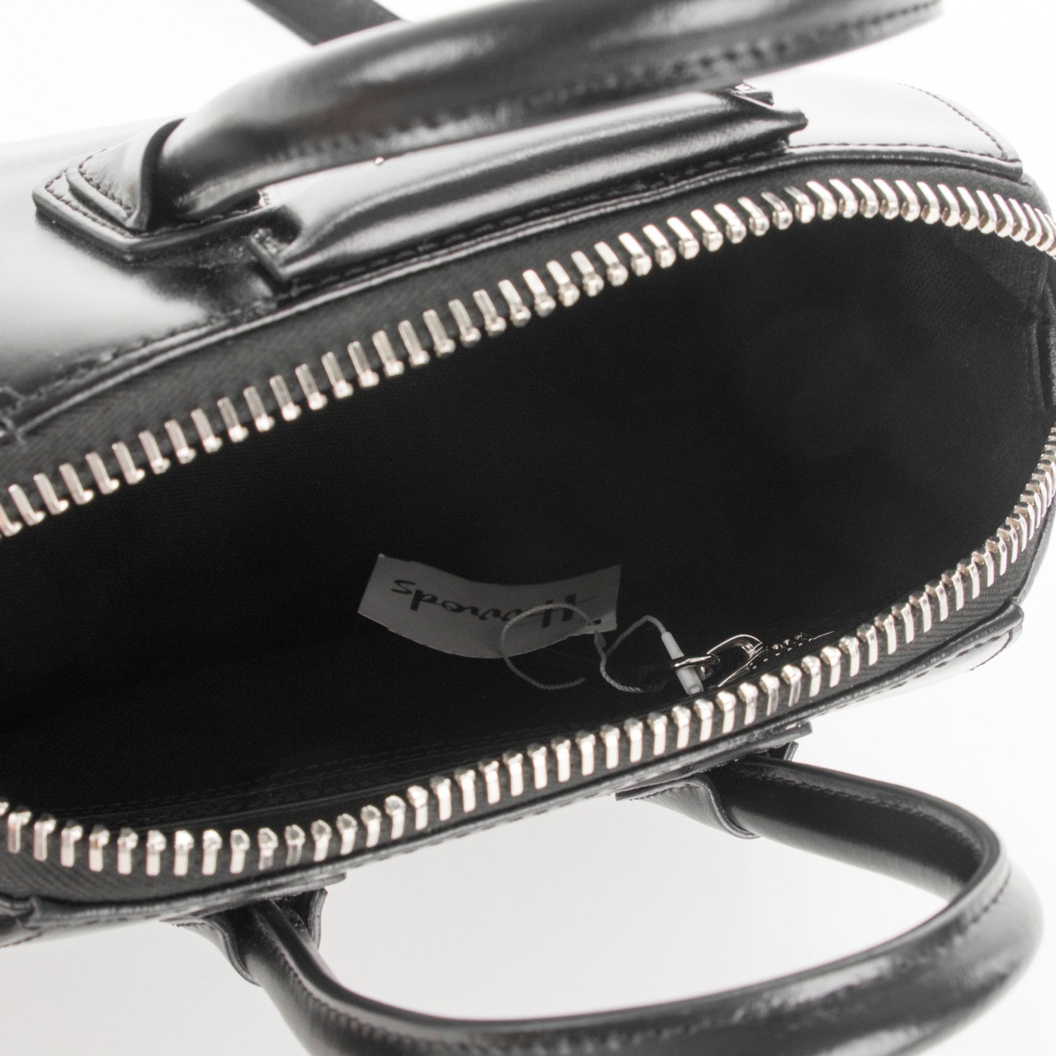 Givenchy Shiny Lord Calfskin Mini Antigona Black 5 of 8