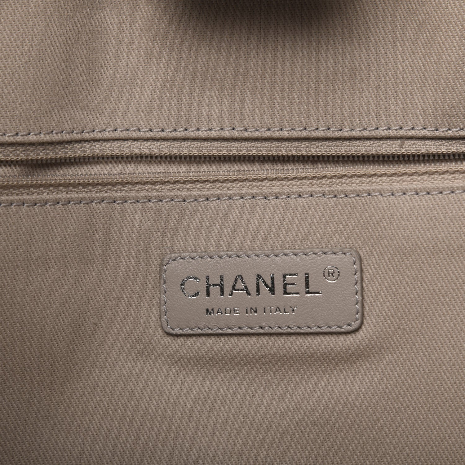 Chanel Glazed Calfskin Medium Deauville Tote Black 8 of 10