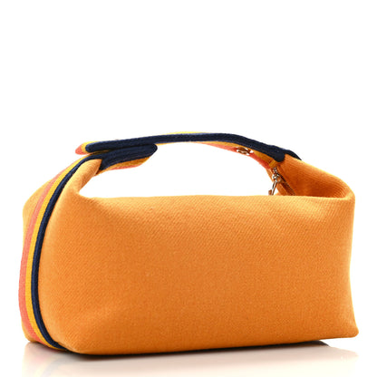 Hermes Canvas Small Bride-A-Brac Pouch Ochre 3 of 8
