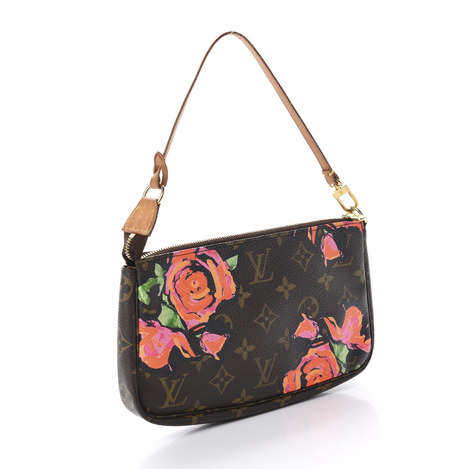 Louis Vuitton Monogram Roses Pochette Accessories 3 of 11
