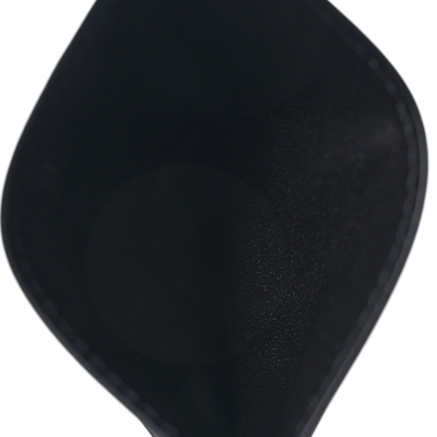 Calfskin Logo Card Holder Black