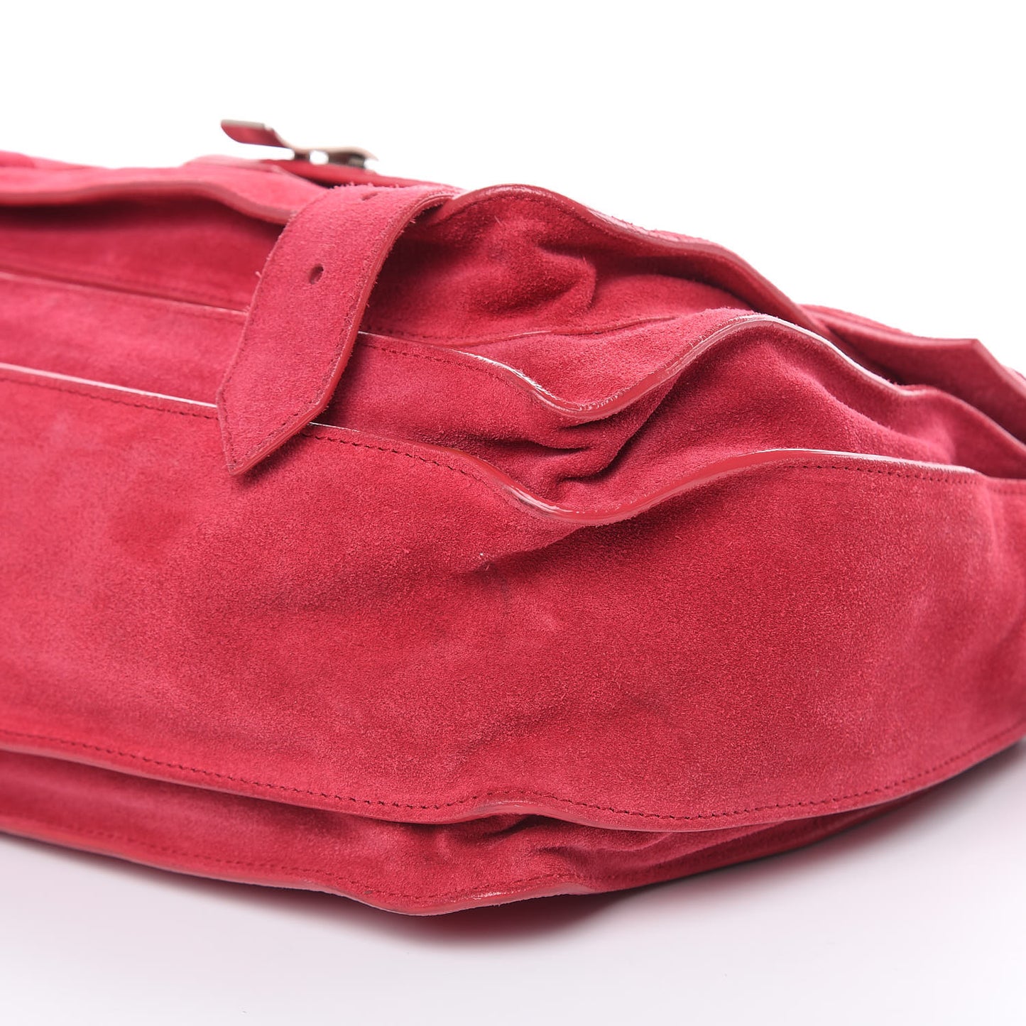 Suede Medium PS1 Satchel Raspberry