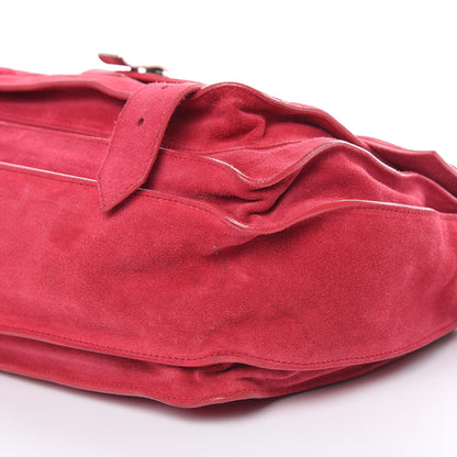 Proenza Schouler Suede Medium PS1 Satchel Raspberry 10 of 14