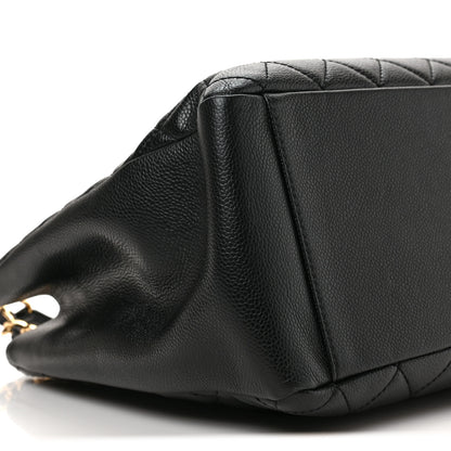 Chanel Caviar Quilted Grand Shopping Tote GST Black 8 of 9