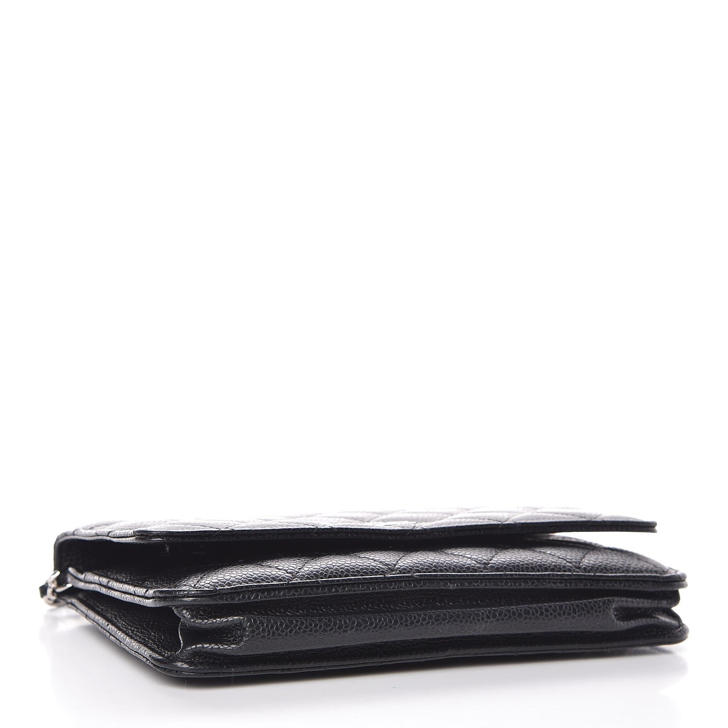 Chanel Caviar Quilted Wallet On Chain WOC Black 7 of 8