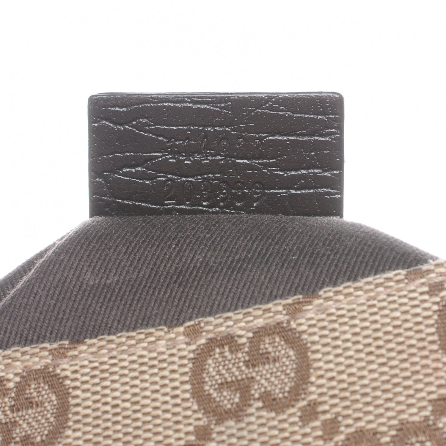 Gucci Monogram Horsebit Clutch Ebony 7 of 7