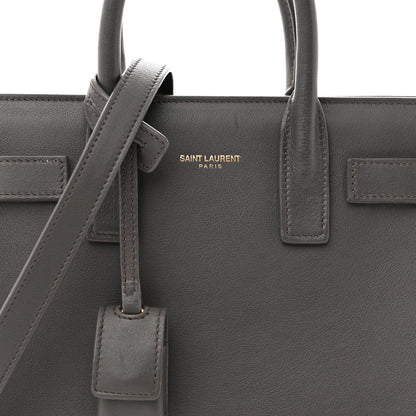 Saint Laurent SAINT LAURENT Calfskin Nano Sac De Jour Fog 7 of 12