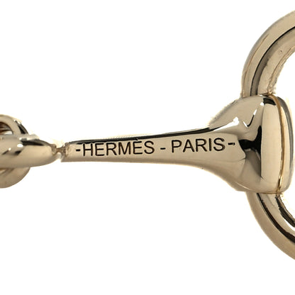 Hermes Permabrass Mors Scarf Ring Gold 3 of 5