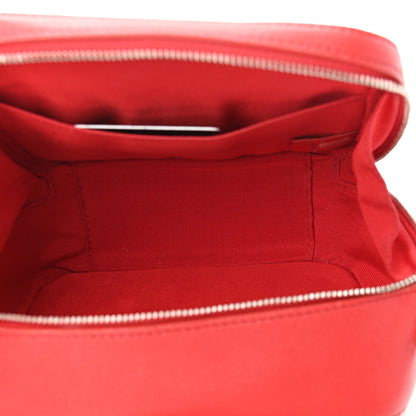 Chanel Lambskin Quilted Mini CC Box Camera Bag Red 7 of 14