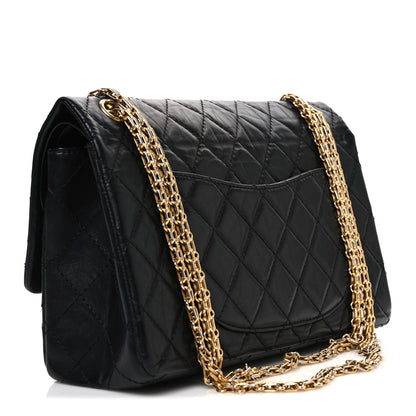 Chanel Aged Calfskin Quilted 2.55 Reissue 226 Flap Black 2 of 9