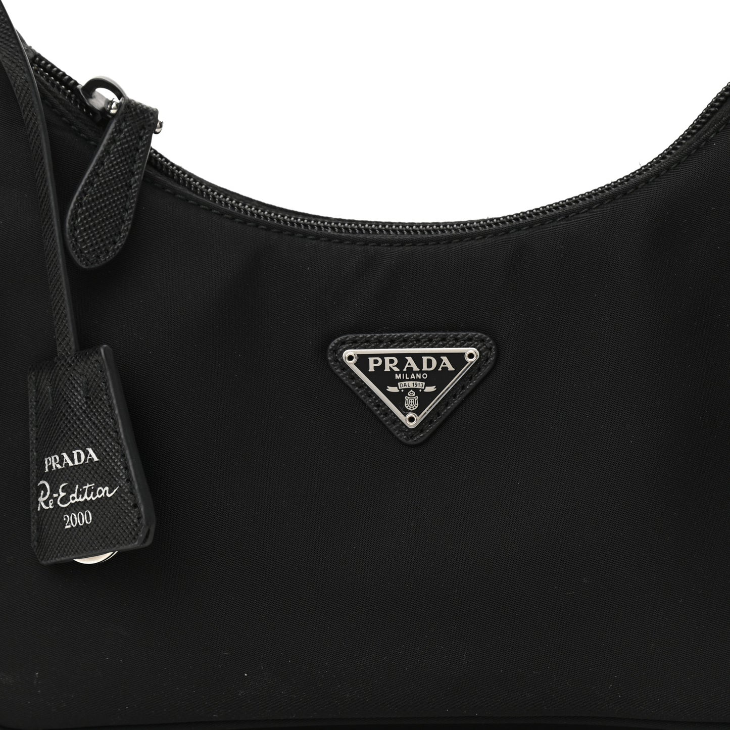 Tessuto Nylon Mini Re-Edition 2000 Bag Black