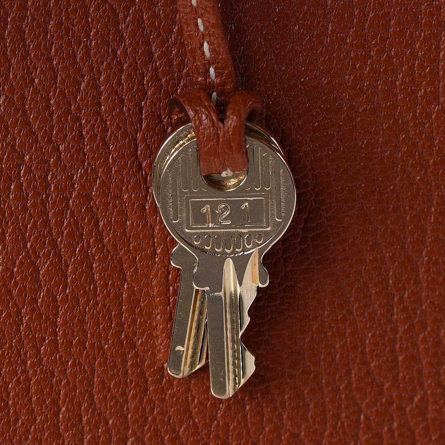 Hermes Chevre De Coromandel Kelly Sellier 32 Brique 30 of 36
