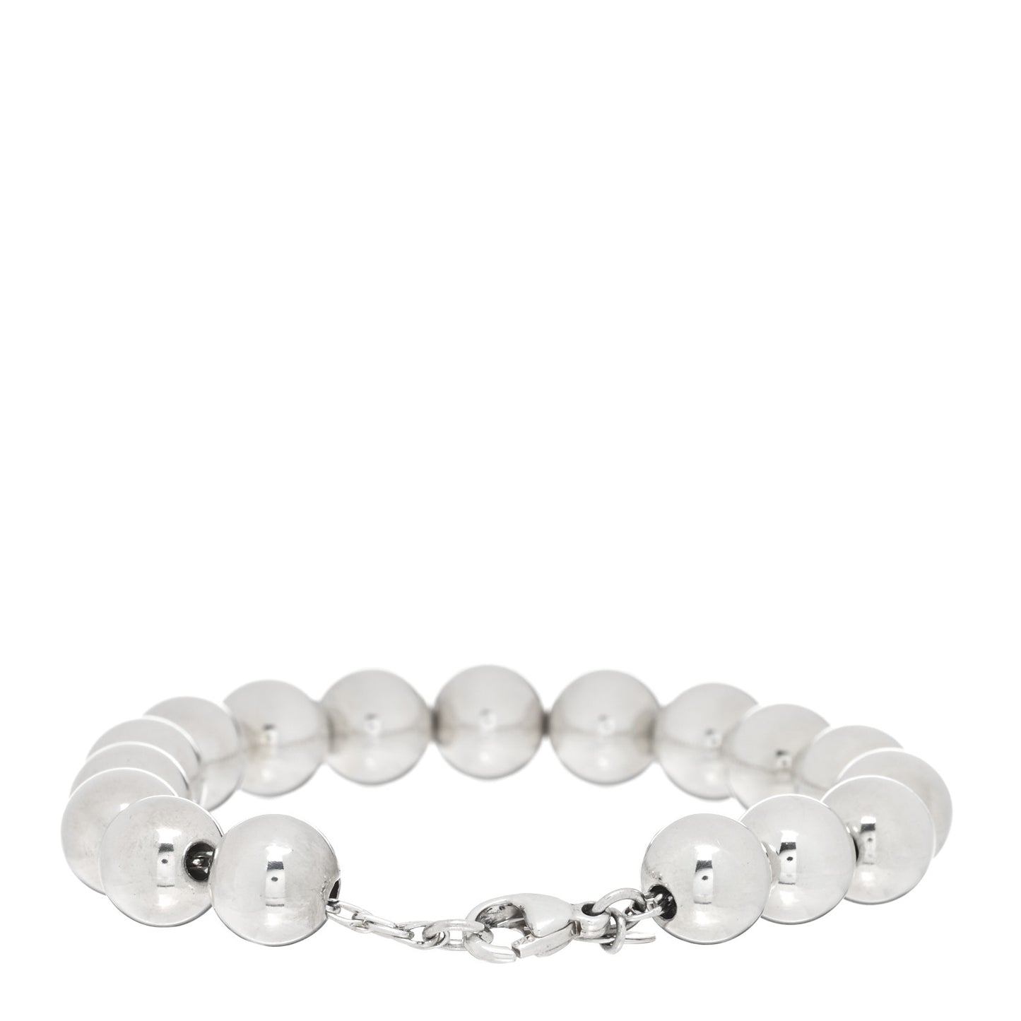 Sterling Silver 10mm Hardwear Ball Bracelet